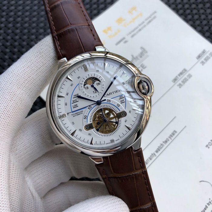 2020SS新作Cartier カルティエ メンズ 時計 スーパーコピー7色