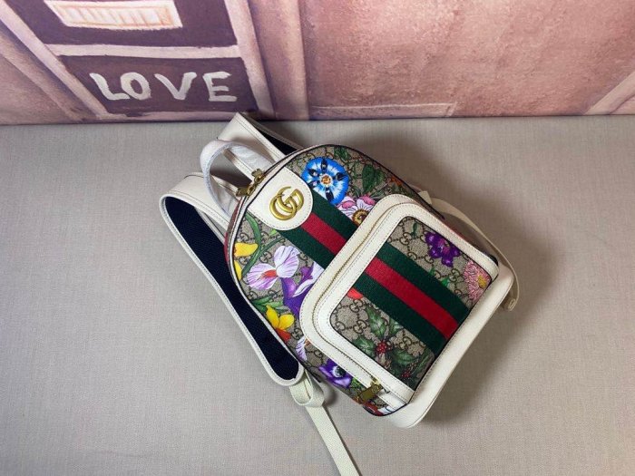 2021SS新作Gucci グッチ レディースリュックスーパーコピー