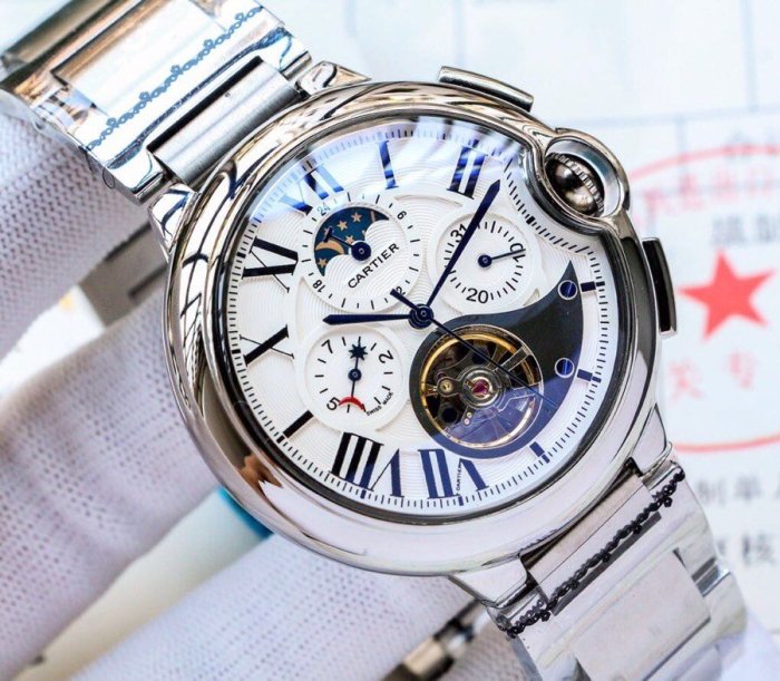 2020SS新作Cartier カルティエ メンズ 時計 スーパーコピー4色