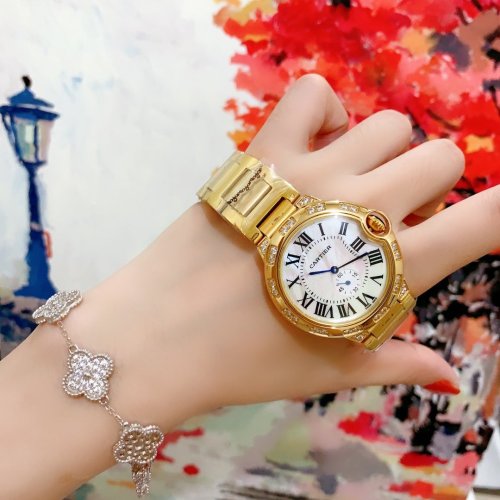 2020SS新作Cartier カルティエ レディース 時計 スーパーコピー5色