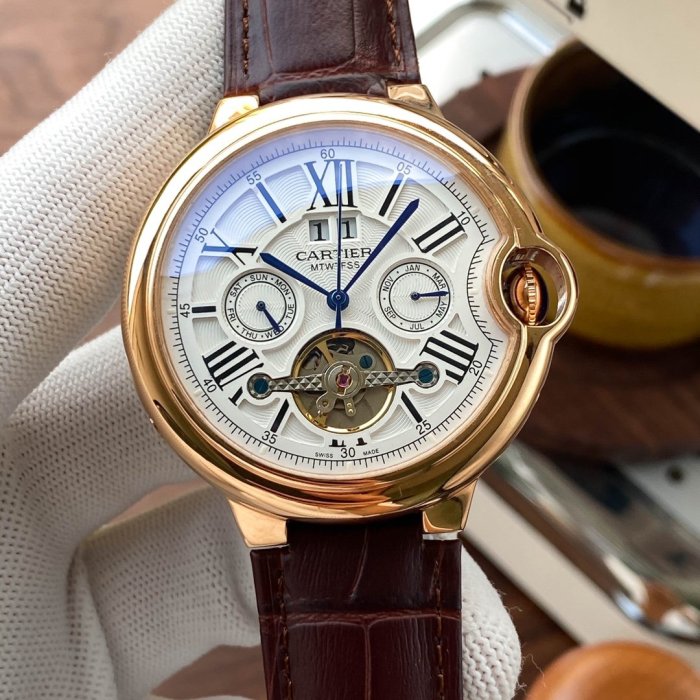 2020SS新作Cartier カルティエ メンズ 時計 スーパーコピー4色