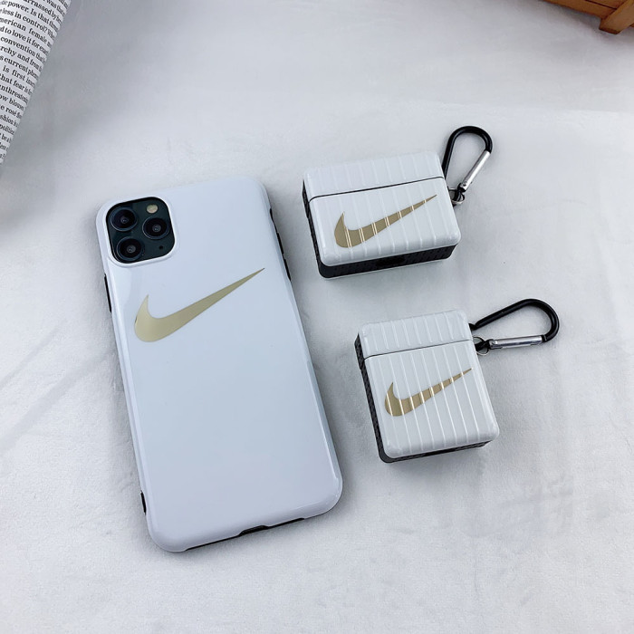 ナイキ/Nike ケース最新全機種+ イヤホン収納ケース 2色