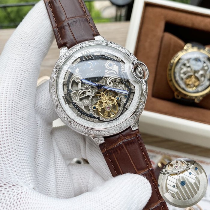 2020SS新作Cartier カルティエ メンズ 時計 スーパーコピー7色