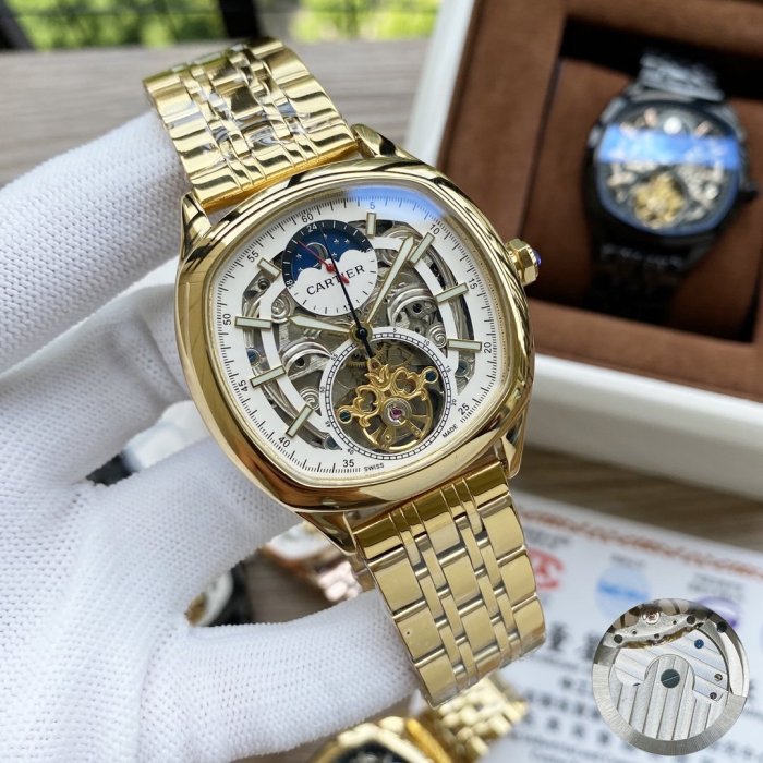 2020SS新作Cartier カルティエ メンズ 時計 スーパーコピー6色