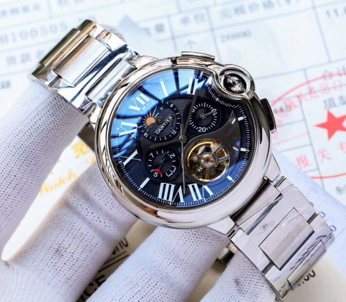 2020SS新作Cartier カルティエ メンズ 時計 スーパーコピー4色