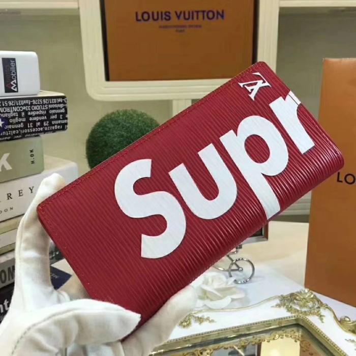 LOUIS VUITTON & Supreme 財布 2色