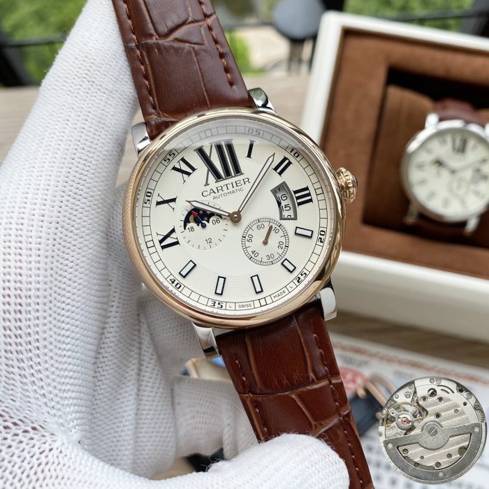 2020SS新作Cartier カルティエ メンズ 時計 スーパーコピー6色