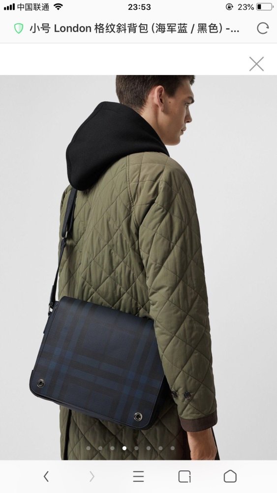 202103SS新作 Burberry バーバリー メンズ ショルダーバック スーパーコピー