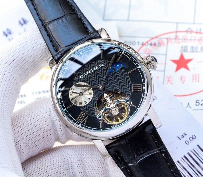 2020SS新作Cartier カルティエ メンズ 時計 スーパーコピー4色