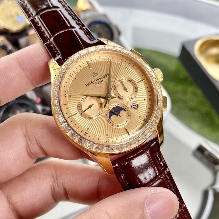 2020SS新作PatekPhilippeパテック フィリップメンズ時計 スーパーコピー 2色
