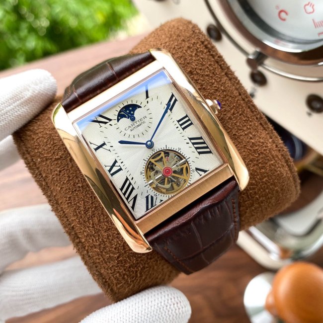 2020SS新作Cartier カルティエ メンズ 時計 スーパーコピー4色