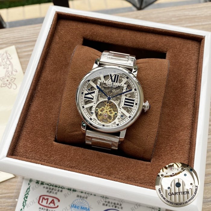 2020SS新作Cartier カルティエ メンズ 時計 スーパーコピー6色