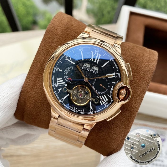2020SS新作Cartier カルティエ メンズ 時計 スーパーコピー4色