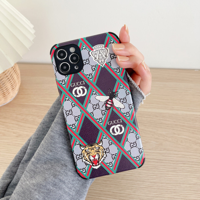 Gucciグッチ スマホケースケース最新全機種11 Pro/11/Xs Max/Xr/XS/iPhone7/7P/8/8P/iPhone12 2色