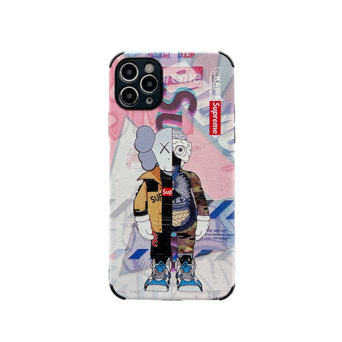 Kaws オシャレiphone11/11pro/11pro maxケース個性iphone x/xs/xr/xs maxケース アイフォン7/8/plusケース若者愛用 激安新品 2色
