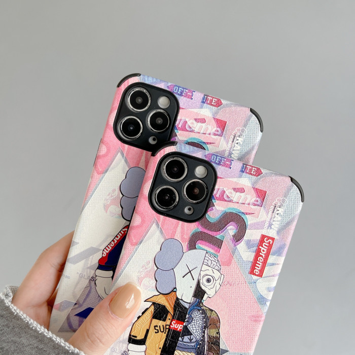 Kaws オシャレiphone11/11pro/11pro maxケース個性iphone x/xs/xr/xs maxケース アイフォン7/8/plusケース若者愛用 激安新品 2色
