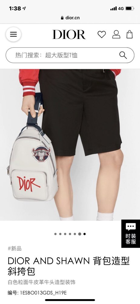 202110SS新作 Dior ディオール メンズ ショルダーバックスーパーコピー