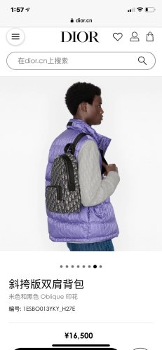 202110SS新作 Dior ディオール メンズ ショルダーバックスーパーコピー