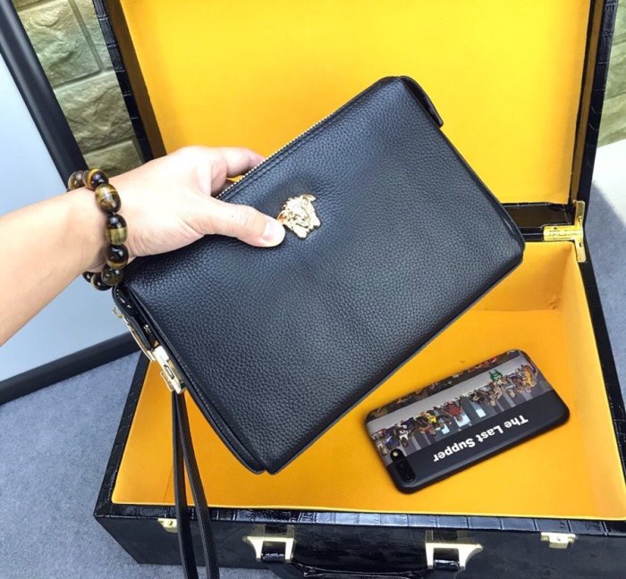 202110SS新作Versace ヴェルサーチェメンズ ハンドバック スーパーコピー