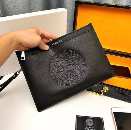 202110SS新作Versace ヴェルサーチェメンズ ハンドバック スーパーコピー