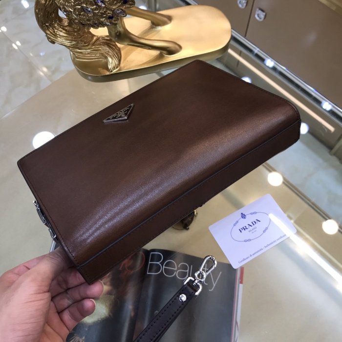 202111SS新作 Prada プラダ メンズ ハンドバックスーパーコピー