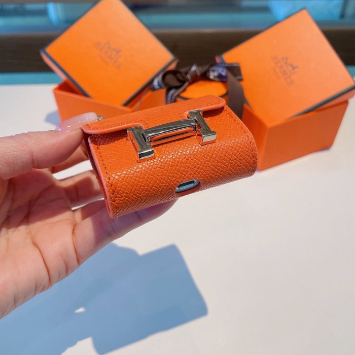 Hermes エルメスケース最新イヤホン収納ケース