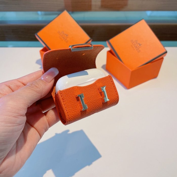 Hermes エルメスケース最新イヤホン収納ケース