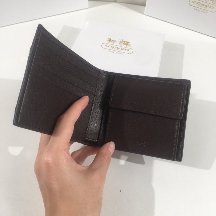 202112SS コーチCOACH 新作通販 短財布スーパーコピー