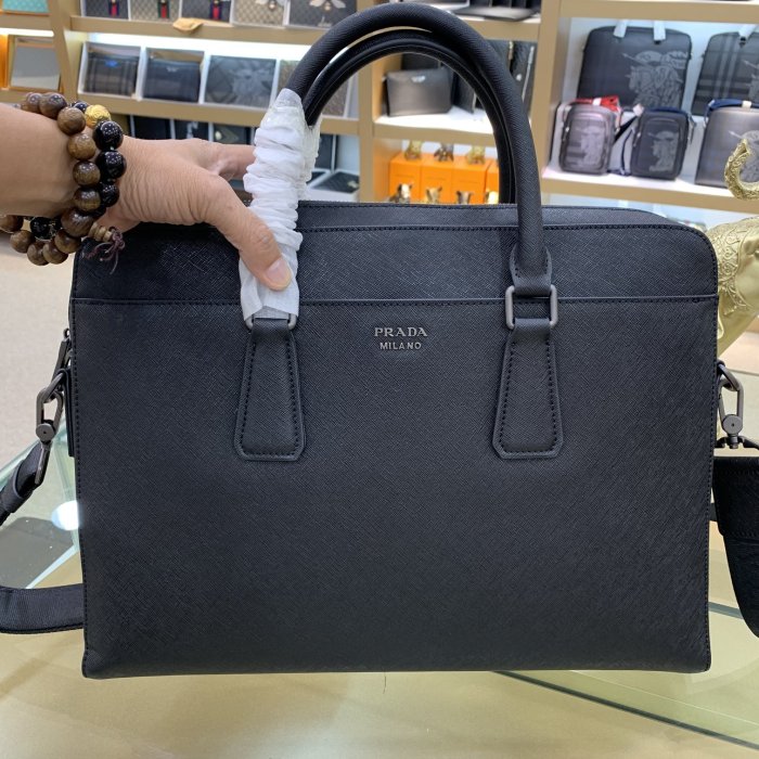 202201SS新作 Prada プラダ メンズ ハンドバックスーパーコピー