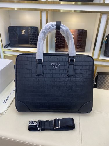 202201SS新作 Prada プラダ メンズ ハンドバックスーパーコピー