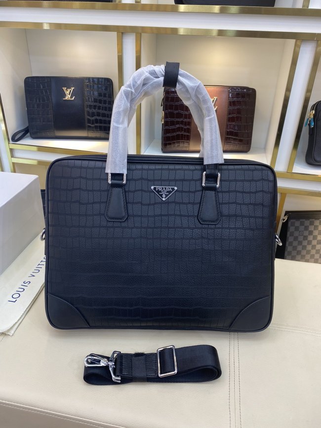 202201SS新作 Prada プラダ メンズ ハンドバックスーパーコピー