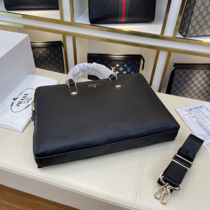 202201SS新作 Prada プラダ メンズ ハンドバックスーパーコピー