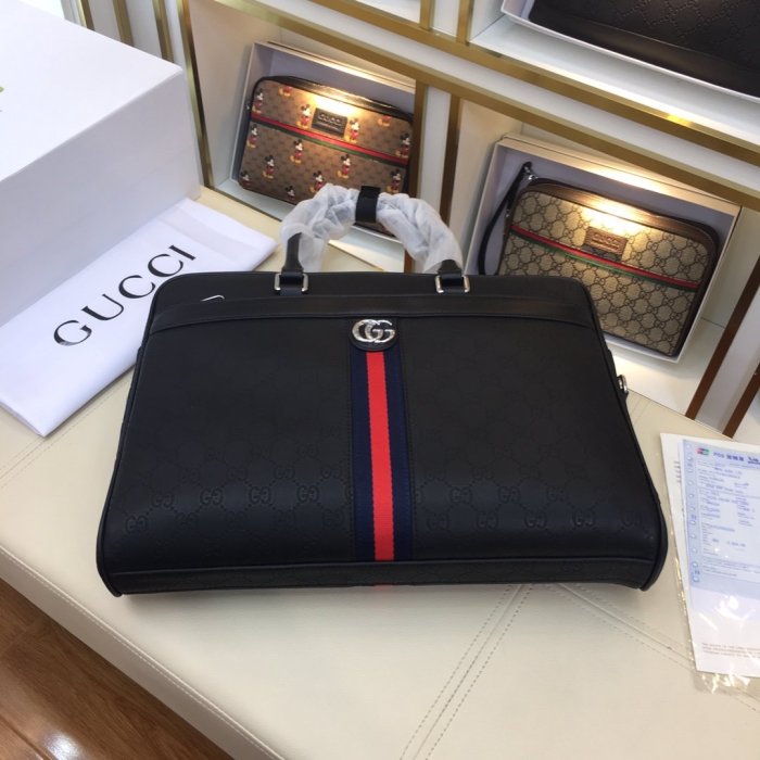 202201SS新作Gucci グッチ メンズ ハンドバックスーパーコピー