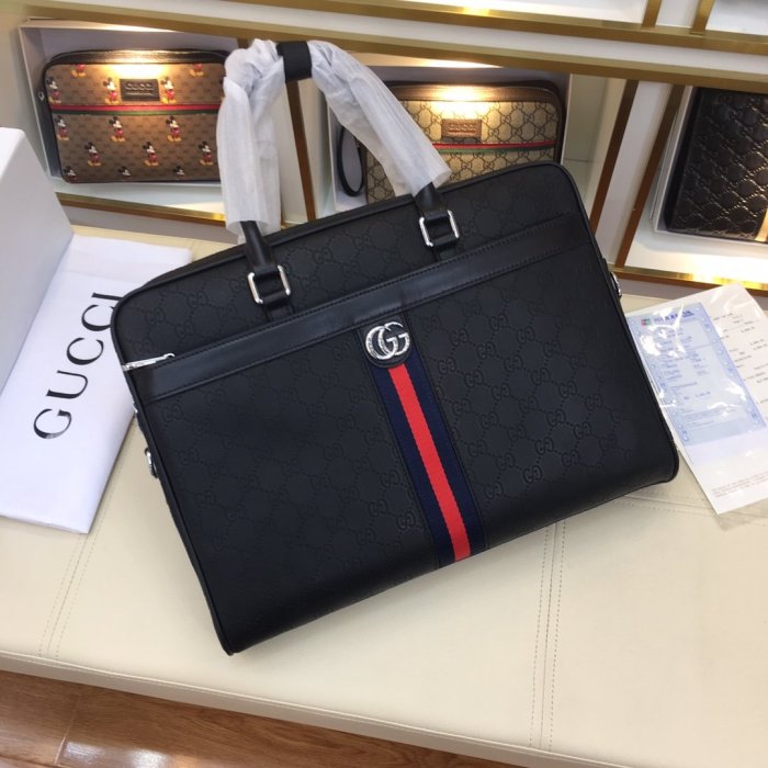202201SS新作Gucci グッチ メンズ ハンドバックスーパーコピー