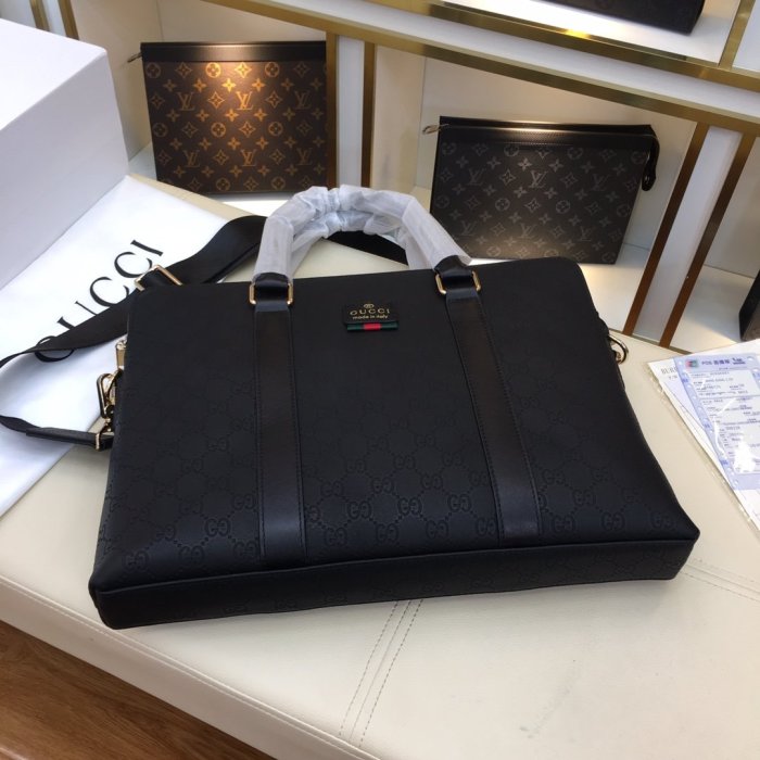 202201SS新作Gucci グッチ メンズ ハンドバックスーパーコピー