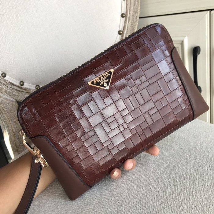 202202SS新作 Prada プラダ メンズ ハンドバックスーパーコピー