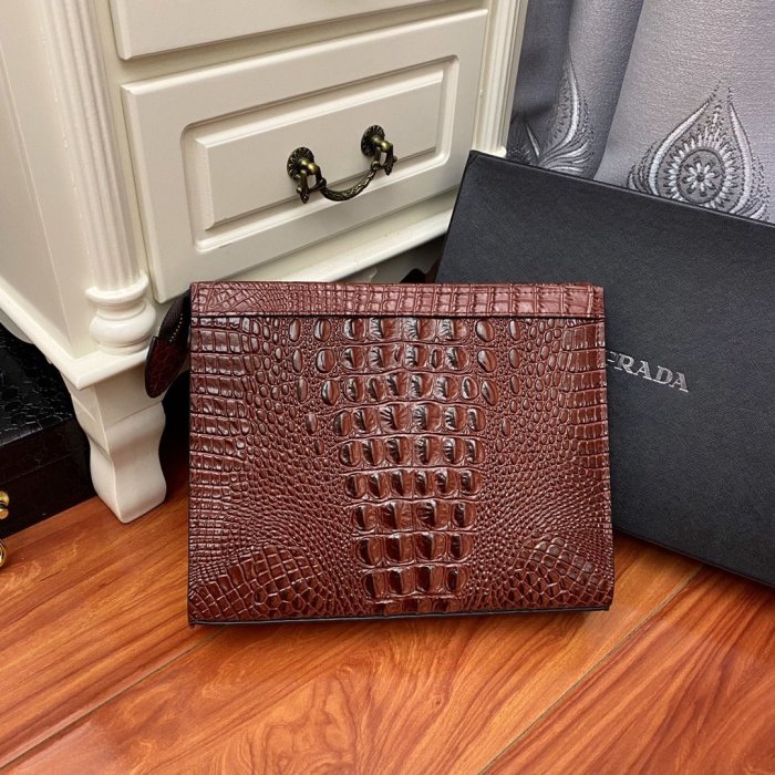 202202SS新作 Prada プラダ メンズ ハンドバックスーパーコピー