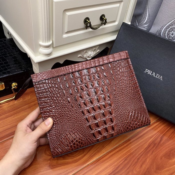202202SS新作 Prada プラダ メンズ ハンドバックスーパーコピー