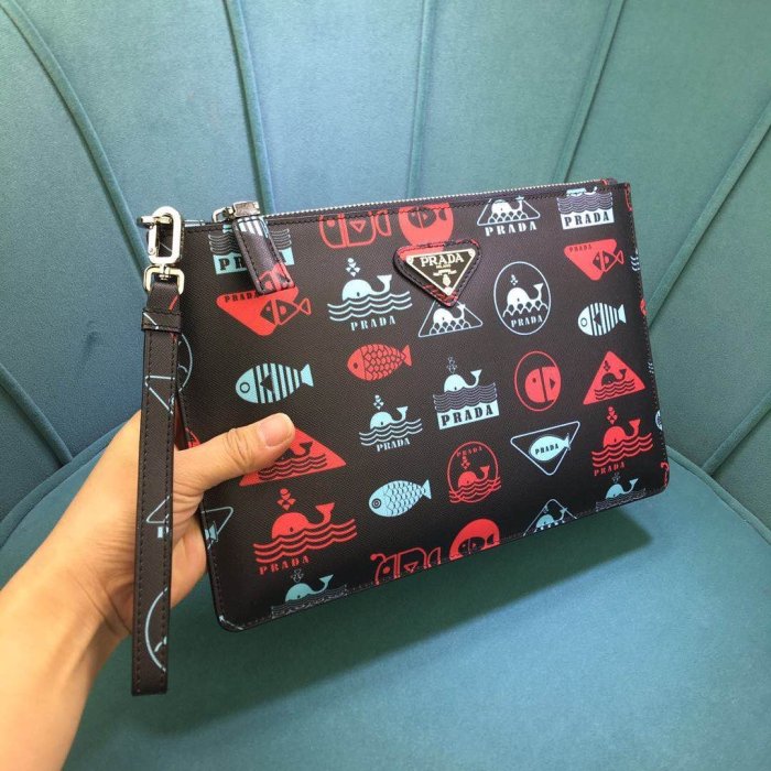 202203SS新作 Prada プラダ メンズ ハンドバックスーパーコピー
