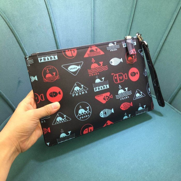 202203SS新作 Prada プラダ メンズ ハンドバックスーパーコピー