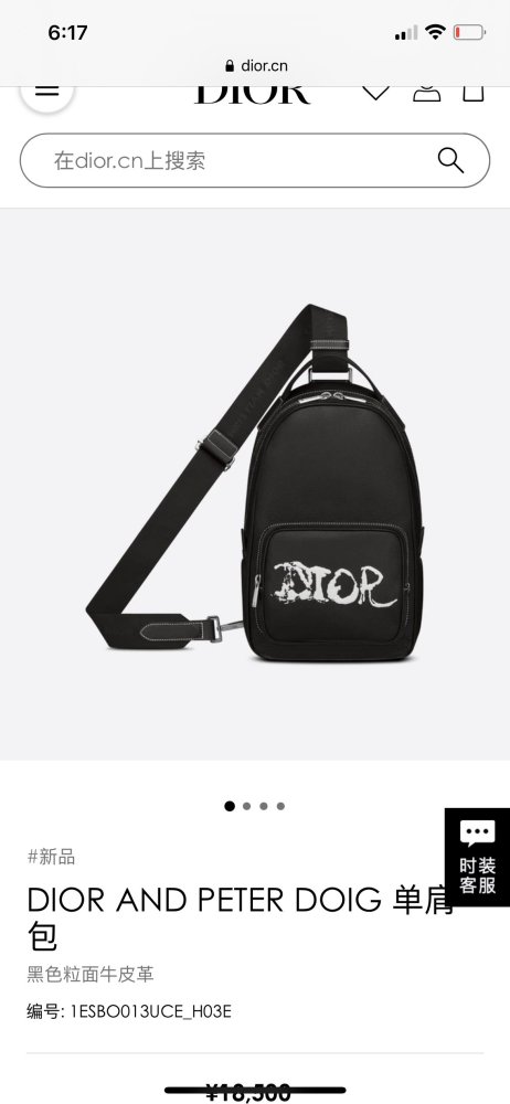 202203SS新作 Dior ディオール メンズ ショルダーバックスーパーコピー