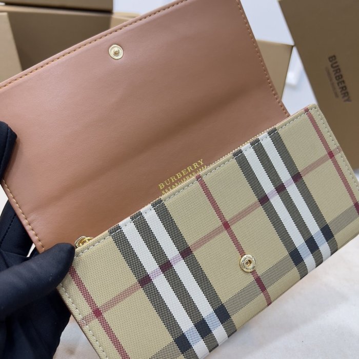 202204SSバーバリーBurberry新作通販 長財布 スーパーコピー