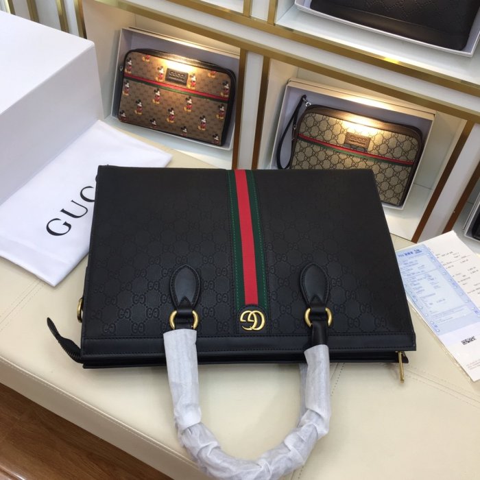 202204SSグッチGUCCI メンズ ハンドバックスーパーコピー