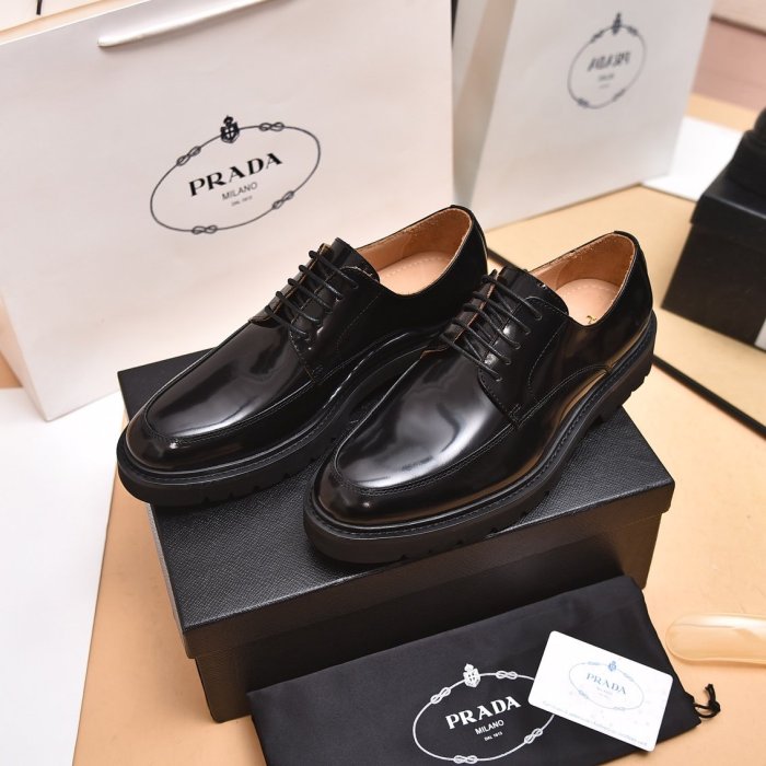 202208SS最新Prada 革靴メンズプラダ シューズ靴 スーパーコピー
