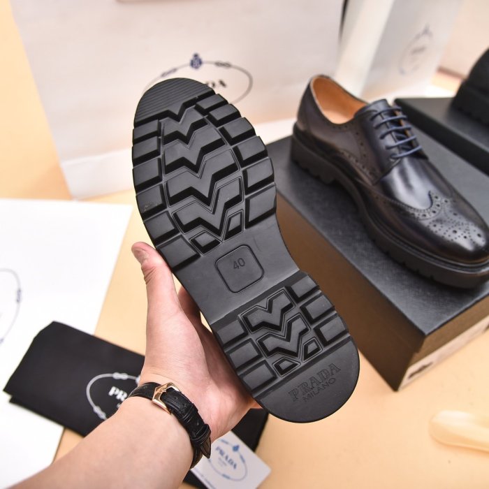 202208SS最新Prada 革靴メンズプラダ シューズ靴 スーパーコピー