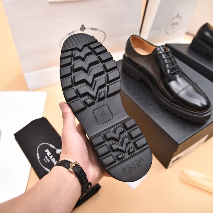 202208SS最新Prada 革靴メンズプラダ シューズ靴 スーパーコピー