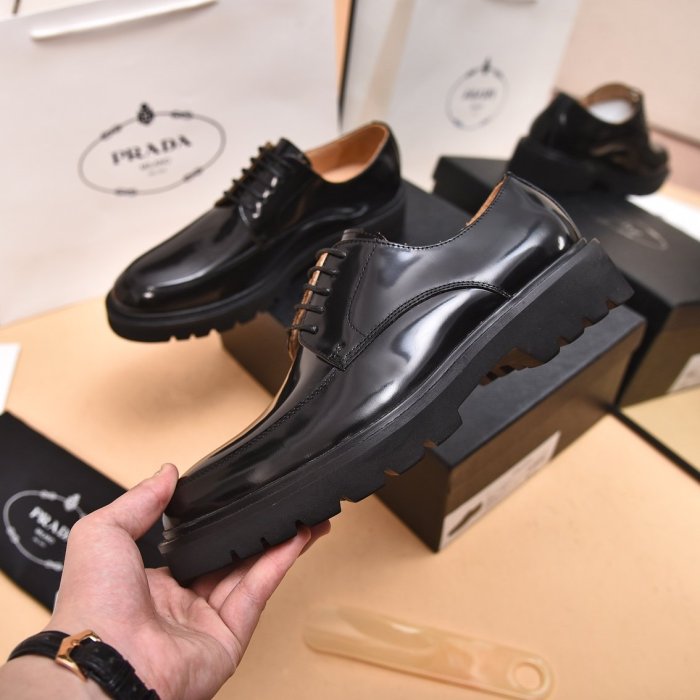 202208SS最新Prada 革靴メンズプラダ シューズ靴 スーパーコピー