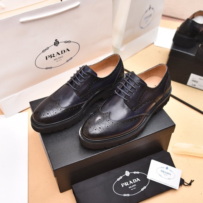 202208SS最新Prada 革靴メンズプラダ シューズ靴 スーパーコピー