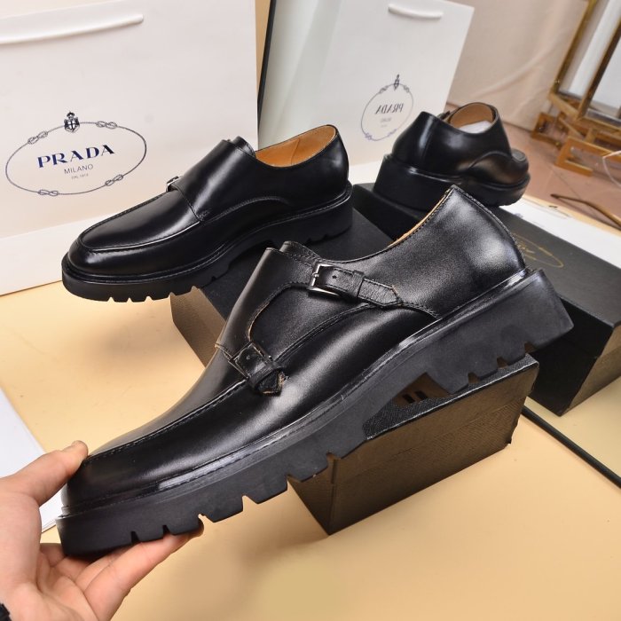 202208SS最新Prada 革靴メンズプラダ シューズ靴 スーパーコピー