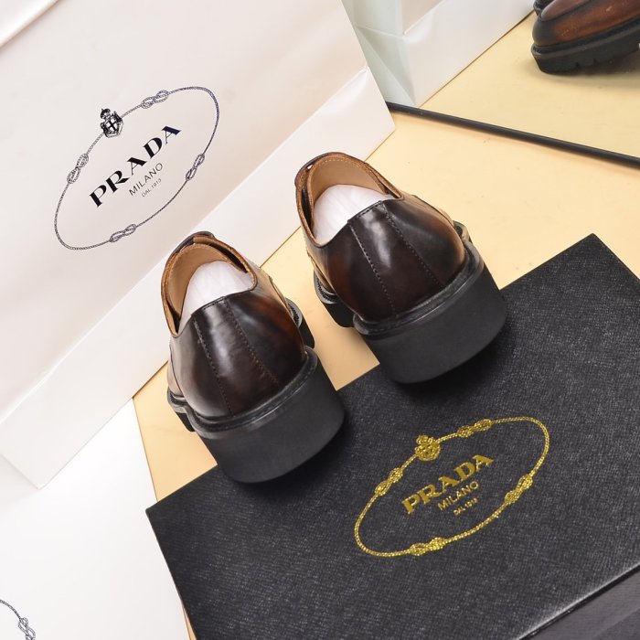 202208SS最新Prada 革靴メンズプラダ シューズ靴 スーパーコピー